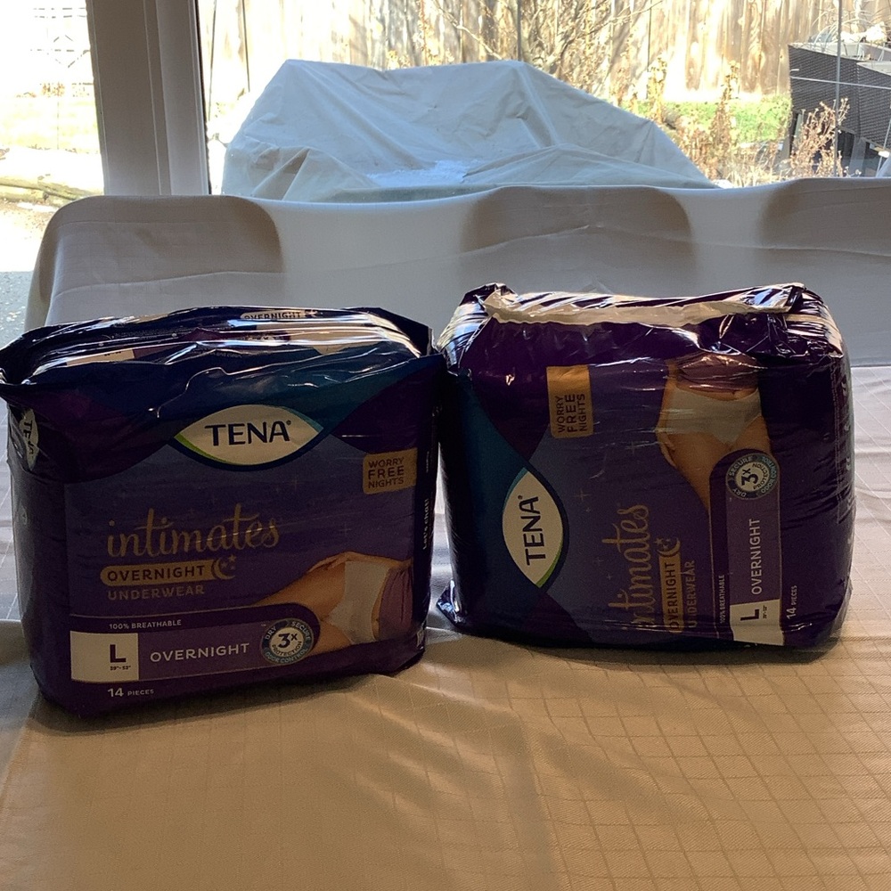 TENA OVERNIGHT UNDERWEAR